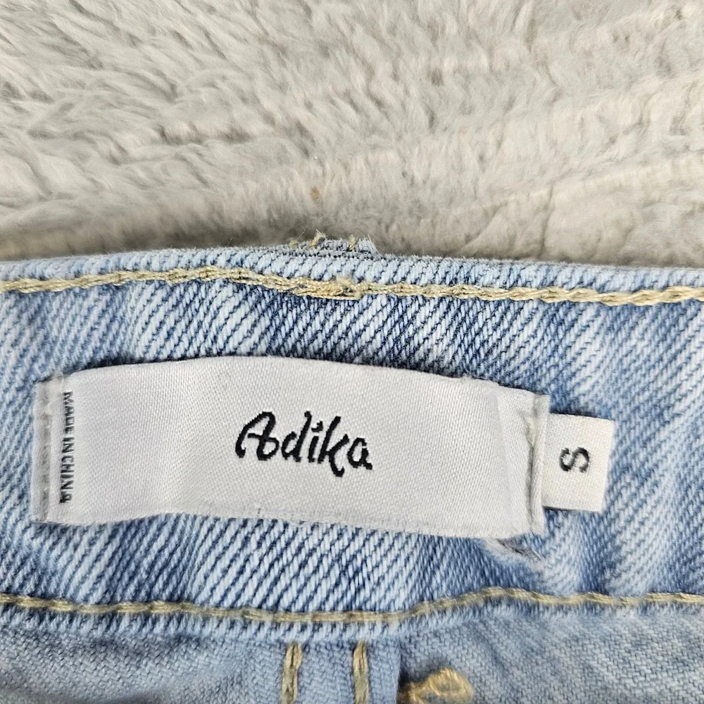 Adika Distressed Graphic‎ Jeans Y2K-Inspired Grunge Denim Juniors S W25 x L29